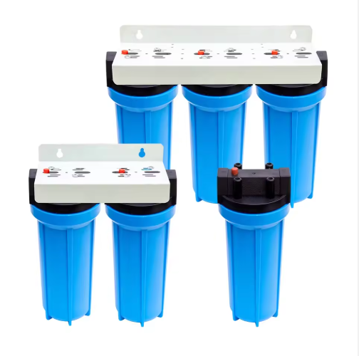 3 Stage Water Filter System Housing 20 Inches PP CTO UDF Cartridge 2