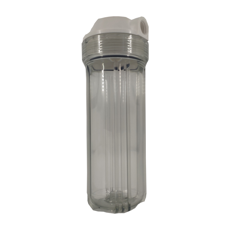 5-Inch Transparent Brass Port Water Filter Housing 4